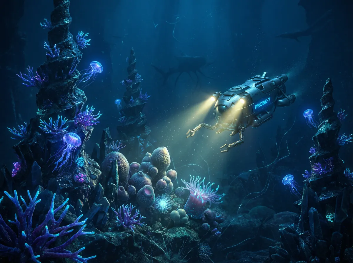 深海海沟探测器搜索 - 美丽新世界韩漫